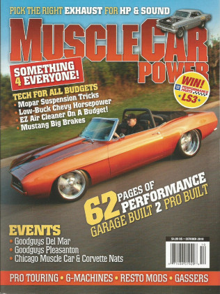 MUSCLE CAR POWER 2010 OCT - NOVA GASSER, WILD 69 CAMARO, KILLER GALAXIE